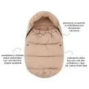 Jollein Footmuff Puffed Biscuit – bebi navlaka, sigurnost i udobnost