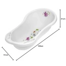 Keeeper Kadica za bebe Hippo White - dimenzije