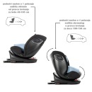 Concord Pro i-Size Isofix rotaciono sedište - promene položaja autosedišta