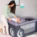 Lorelli Krevetac Moonlight 2 nivoa Cool Grey Pandas