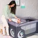 Lorelli Krevetac Moonlight 2 nivoa Cool Grey Pandas