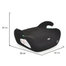 MONI Auto sedište Buster JET Black 125-150cm 