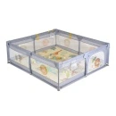 Moni GameZone ogradica za bebe 150x200 cm sa podlogom i lopticama Grey