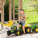 Traktor Rolly Kid John Deere utovarivač sa prikolicom 023110