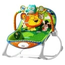 Bebi stolica na ljuljanje - ležaljka za bebe sa muzikom i vibracijom Lion 204790