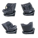 Jungle Auto sedište JET Isofix 40-150cm Grey sa rotacijom sedišta 
