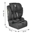 Auto sedište za decu Lorelli Adventure Black Jasper - dimenzije