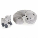 Moni Serengeti Light Grey - igračka i putni jastuk 