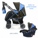 Pegolini kolica Space plus Brown