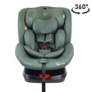 Jungle Adventure auto sedište 40-150 cm Isofix sa rotacijom zeleno