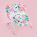 Kids II Bright Starts Lezaljka sa vibracijom Flamingo Vibes 12228