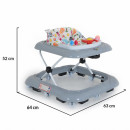MONI Dubak za decu Jungle Fun Grey