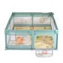 Moni GameZone baby playpen 120x120 mint - otvor za lakši ulazak i izlazak deteta