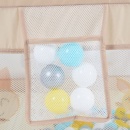 Moni GameZone Beige ogradica sa lopitcama, košem i džepom za sitnice 