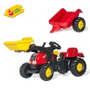 Traktor Rolly Kid-X utovarivač sa prikolicom 023127
