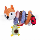 Bali Bayoo Plišana igračka Fox Crib Spirala Orange