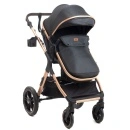 BBO Kolica DORY SET 2u1 Black prednja strana