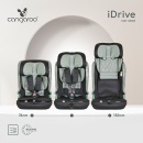 Cangaroo iDrive auto sedište za decu od 76 do 150 cm prati rast deteta - dezen Twill Green