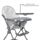 Hranilica za bebe Lorelli Bonbon sa tacnom – funkcionalni detalj