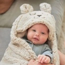 Jollein Wrap Blanket Bunny – upotreba kod kuće za toplotu i udobnost