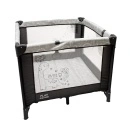 Jungle Play Square Grey prenosiva ogradica za bebe sa mrežastim stranicama