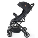 Jungle Quad baby kolica dezen Black – točkovi i konstrukcija