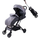 Jungle Kolica Quad dezen Siva melanž - sklopljen model za transport