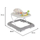 Moni Bravy Grey dubak za bebe - dimenzije