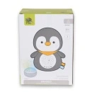 Moni Toys Noćna lampa i projektor sa belom bukom Snuggly Penguin