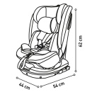 Asalvo Auto sedište I-Size Isofix 40-150cm PANAFIX Black