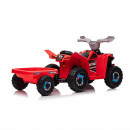 Thema sport Auto sa prikolicom na baterije ATV Crveni TS-039AT-CR