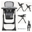 Joie Mimzy Recline hranilica za decu 2u1 - dezen ABC Charcoal