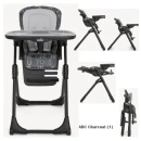 Joie Mimzy Recline hranilica za decu 2u1 - dezen ABC Charcoal