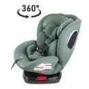Rotirajuće auto sedište Jungle Adventure 40-150 cm - zeleno