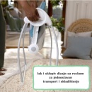 Ingenuity ljuljaška za bebe – lako prenošenje i sklapanje