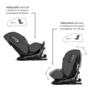 Lorelli Autosedište MONZA Isofix 360 40-150cm Green
