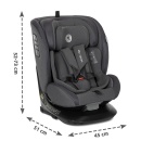 Lorelli Autosedište MONZA Isofix 360 40-150cm Grey