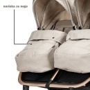 Lorelli DUO kolica za bebe sa navlakama za noge u bež boji