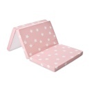 Lorelli Dušek za prenosivi krevetac Classic 60x120x5 Pink Stars