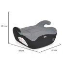 MONI Auto sedište Buster JET Grey 125-150cm 