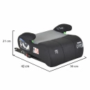 MONI Autosedište Booster MONZA SA ISOFIXOM 125-150 cm Grey