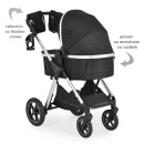 MONI Kolica ALINA 2u1 Black Onyx