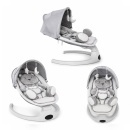 Moderna električna ljuljaška i ležaljka za bebe 0+ BBO Bella Plus White Bear