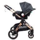 BBO Kolica DORY SET 2u1 Black auto sedište na ramu