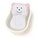 Mekana podloga za kupanje bebe Meda rozi