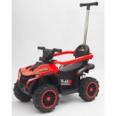 Quad na akumulator 6V sa ručkom - crveni