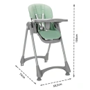 Stolica za hranjenje bebe Lorelli REMO Green - dimenzije