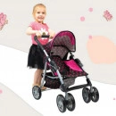 MONI Kolica za lutke Pinky Dots