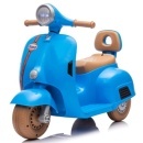Motor za decu Vespa na bateriju 6V plavi