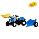 Traktor Rolly Kid New Holland utovarivač sa prikolicom 023929